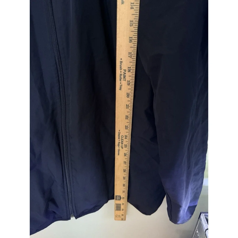 Adidas Jacket Mens 2XL Navy Clima365 Full Zip Warm Up Performance Track